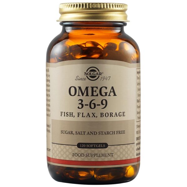 Solgar Omega 3 6 9 Fish Flax Borage