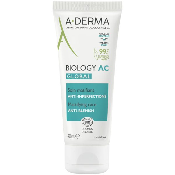 A-Derma Biology AC Global Anti-Blemish Mattifying Cream