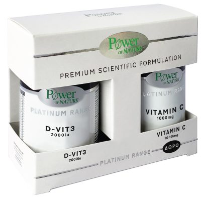 Power Health Promo Classics Platinum Range Vitamin D-Vit3 2000iu & Vitamin C 1000mg