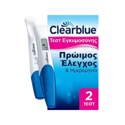 Clearblue Combo Pack Pregnancy's Test Πρώιμος Έλεγχος & Ημερομηνία Τεστ Εγκυμοσύνης
