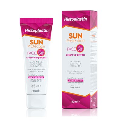 Histoplastin Sun Protection Face Cream to Powder SPF50