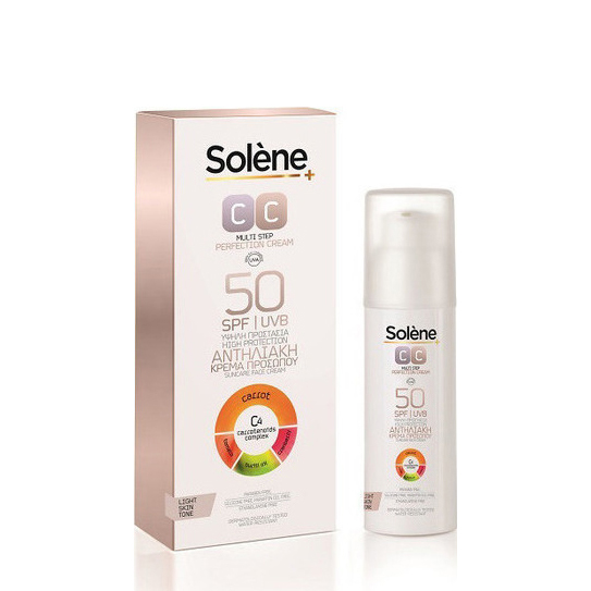 Solene CC Multistep Perfection Tinted Face Cream SPF50