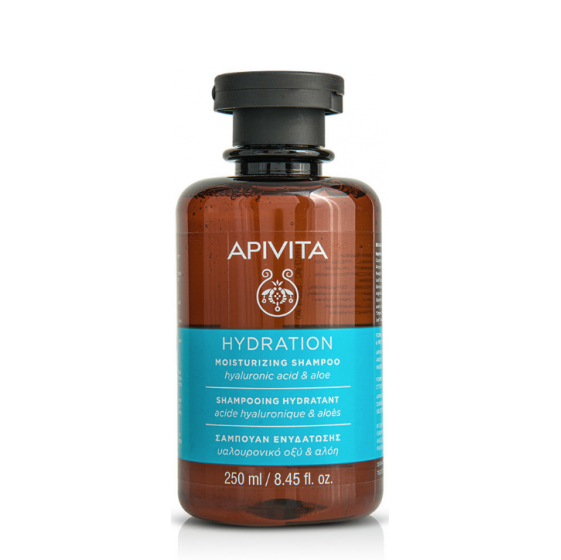 Apivita Moisturizing Shampoo Hyaluronic Acid & Aloe