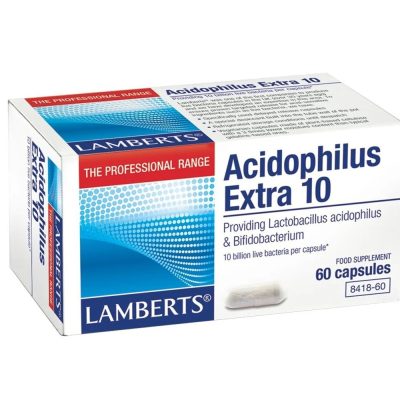 Lamberts Acidophilus Extra 10 Προβιοτικά 60caps