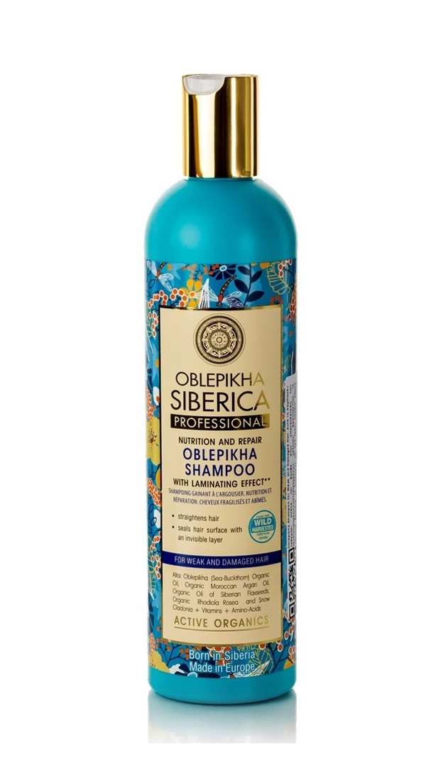 Natura Siberica Oblepikha Shampoo for Weak and Damaged Hair