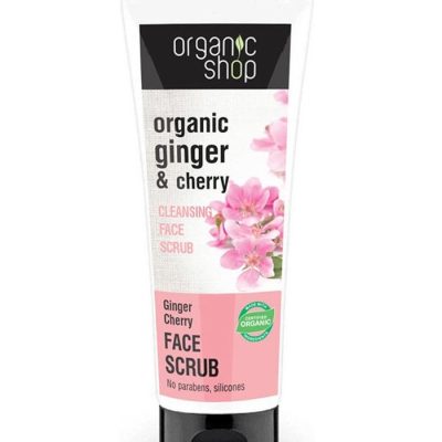 Natura Siberica Organic Shop Ginger & Cherry Cleansing Face Scrub