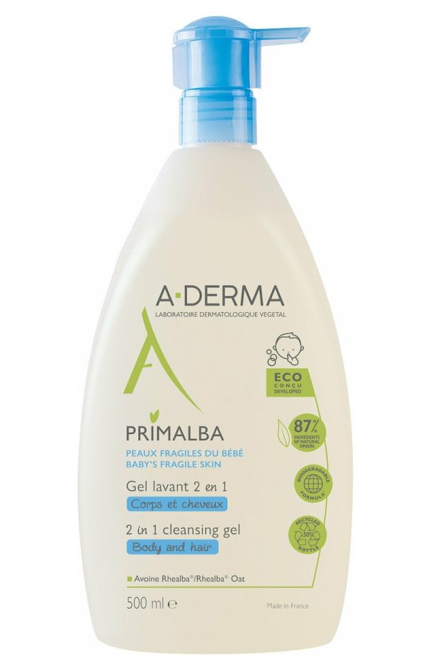A-Derma Primalba Cleansing Gel 2 In 1