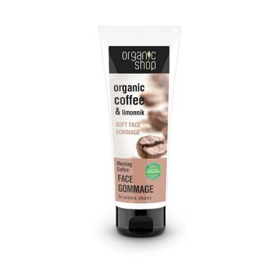 Natura Siberica Organic Shop Soft Face Gommage Morning Coffee