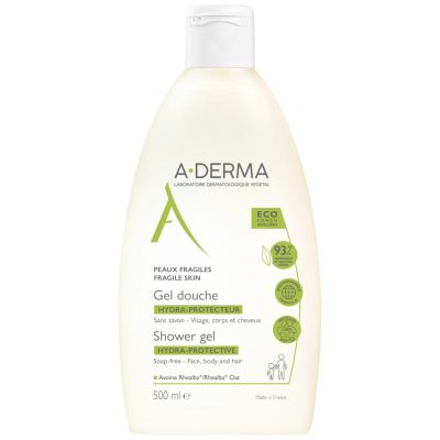 A-Derma Hydra-Protective Shower Gel Αφρόλουτρο Καθημερινής Χρήσης