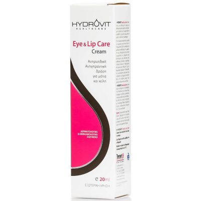 Target Pharma Hydrovit Eye & Lip Care Cream Ενυδατική & Αντιγηραντική Κρέμα Ματιών & Χειλιών
