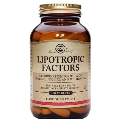 Solgar Lipotropic Factors 100 tabs