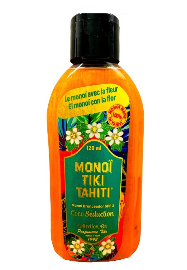 Monoi Tiki Tahiti Coco Seduction Solaire SPF3