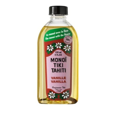 Monoi Tiki Tahiti Vanilla Πολυχρηστικό Λάδι Περιποίησης Προσώπου Σώματος και Μαλλιών