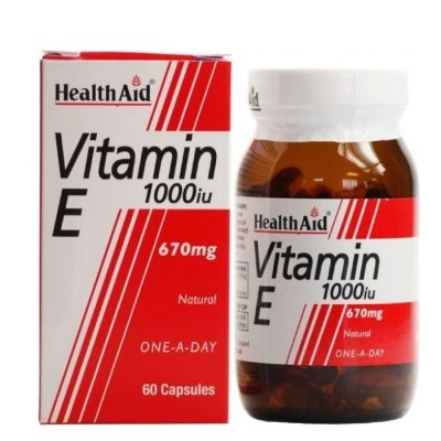 Health Aid Vitamin E 1000iu 670mg 30 caps