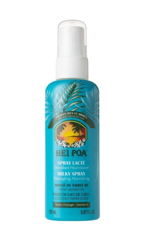 Hei Poa Hair Milky Spray Detangling Nourishing Repair