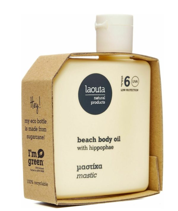 Laouta Natural Products Hyppophae & Mastic SPF6