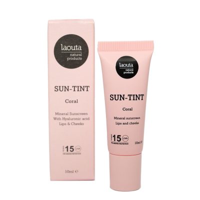 Laouta Natural Products Sun-Tint Coral