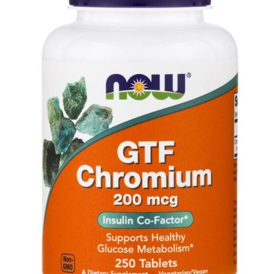 Now Foods GTF Chromium 200mcg 250 tabs
