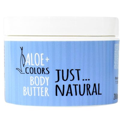 Aloe+ Colors Just Natural Body Butter Σώματος με Aloe Vera