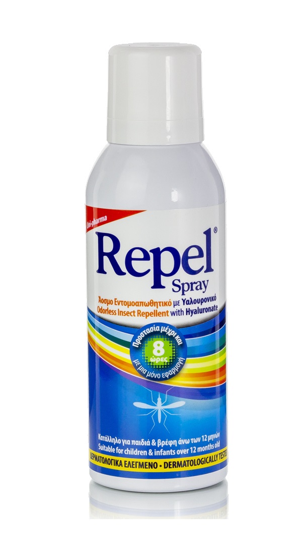 Uni-Pharma Repel Spray Άοσμο Αντικουνουπικό Spray