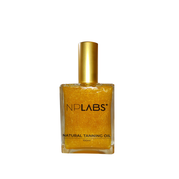 np labs natural tanning oil