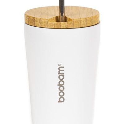 Boobam Cup Lite White Ποτήρι Θερμός