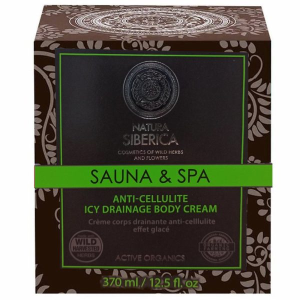Natura Siberica Sauna & Spa Anti-cellulite Icy Drainage Body Cream Κρέμα Κατά Της Κυτταρίτιδας