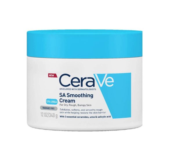 CeraVe SA Smoothing Cream Ενυδατική & Απολεπιστική Κρέμα Mε Ουρία Για Ξηρή Επιδερμίδα