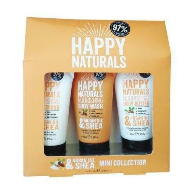 Happy Naturals Argan Oil & Shea Butter Mini Collection