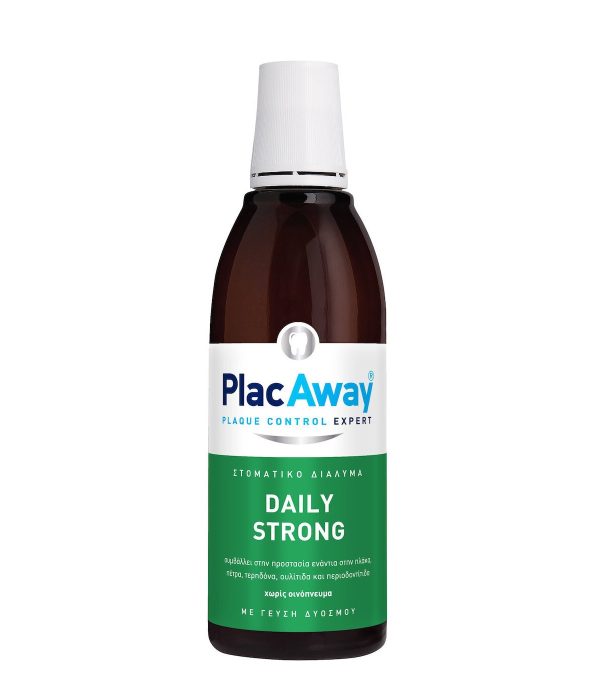 Plac Away Mouthwash Daily Strong