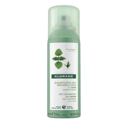 Klorane Dry Shampoo With Nettle Oil Control Ξηρό Σαμπουάν για Λιπαρά Μαλλιά