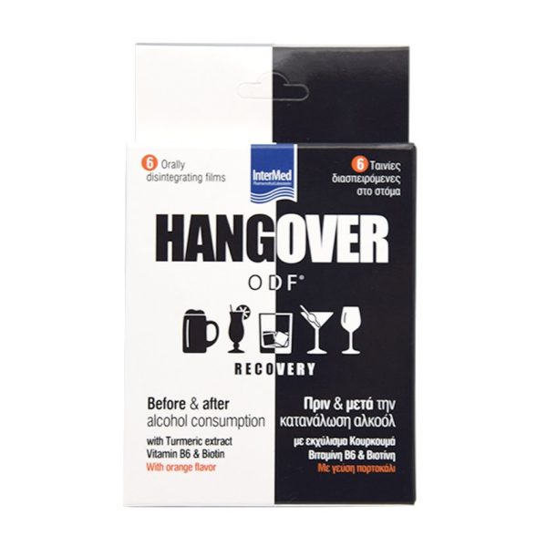 Intermed Hangover ODF Recovery Πριν & Μετά την Κατανάλωση Αλκοόλ