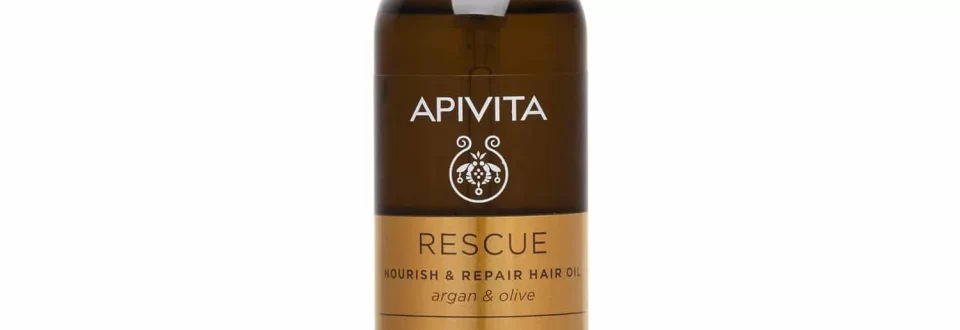 Apivita Rescue Nourish & Repair Hair Oil with Argan & Olive
