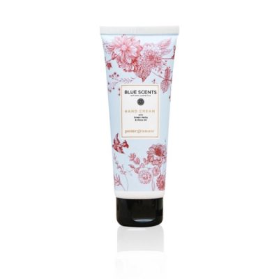Blue Scents Hand Cream With Green Herbs & Olive Oil Pomegranate