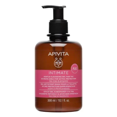 Apivita Intimate Care Plus Cleansing Gel For Extra Protection