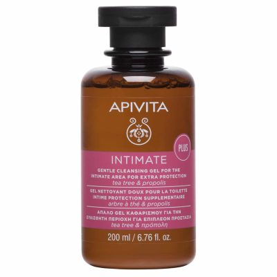 Apivita Intimate Care Plus Cleansing Gel For Extra Protection