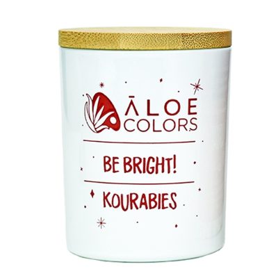 Aloe Colors Kourabies Scented Soy Candle