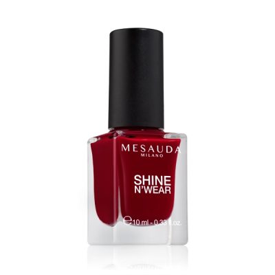 Mesauda Milano Shine N’wear Gloss Βερνίκι Νυχιών 204 Rouge Laque