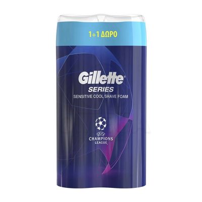 Gillette Series Sensitive Cool Αφρός Ξυρίσματος
